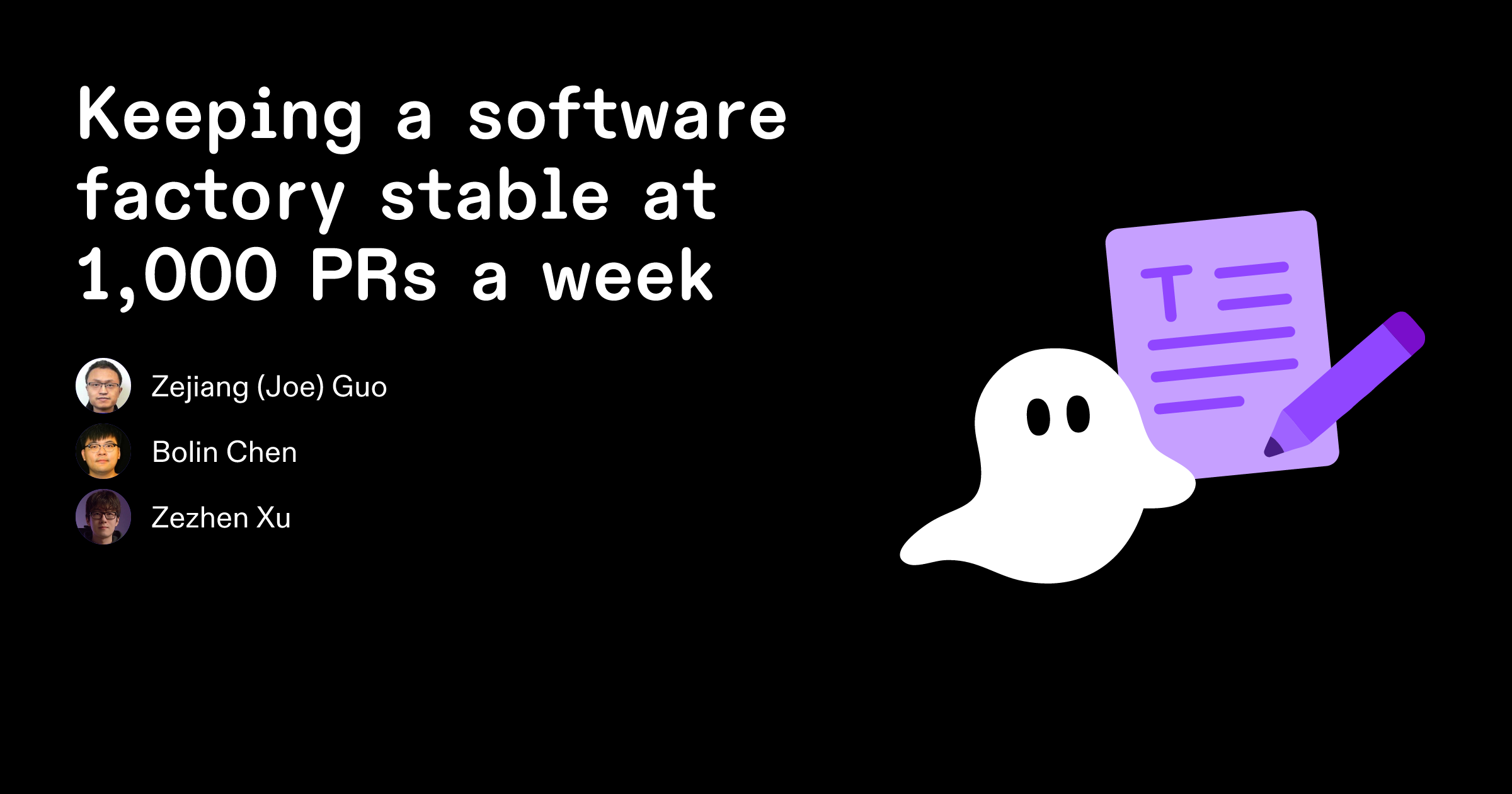 Keeping a software factory stable at 1k PRs a week