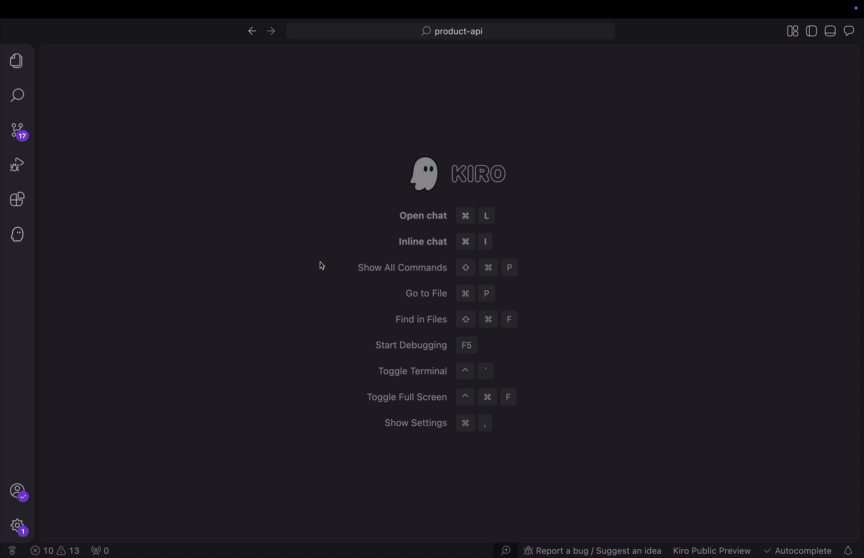 Select a user scoped MCP Server