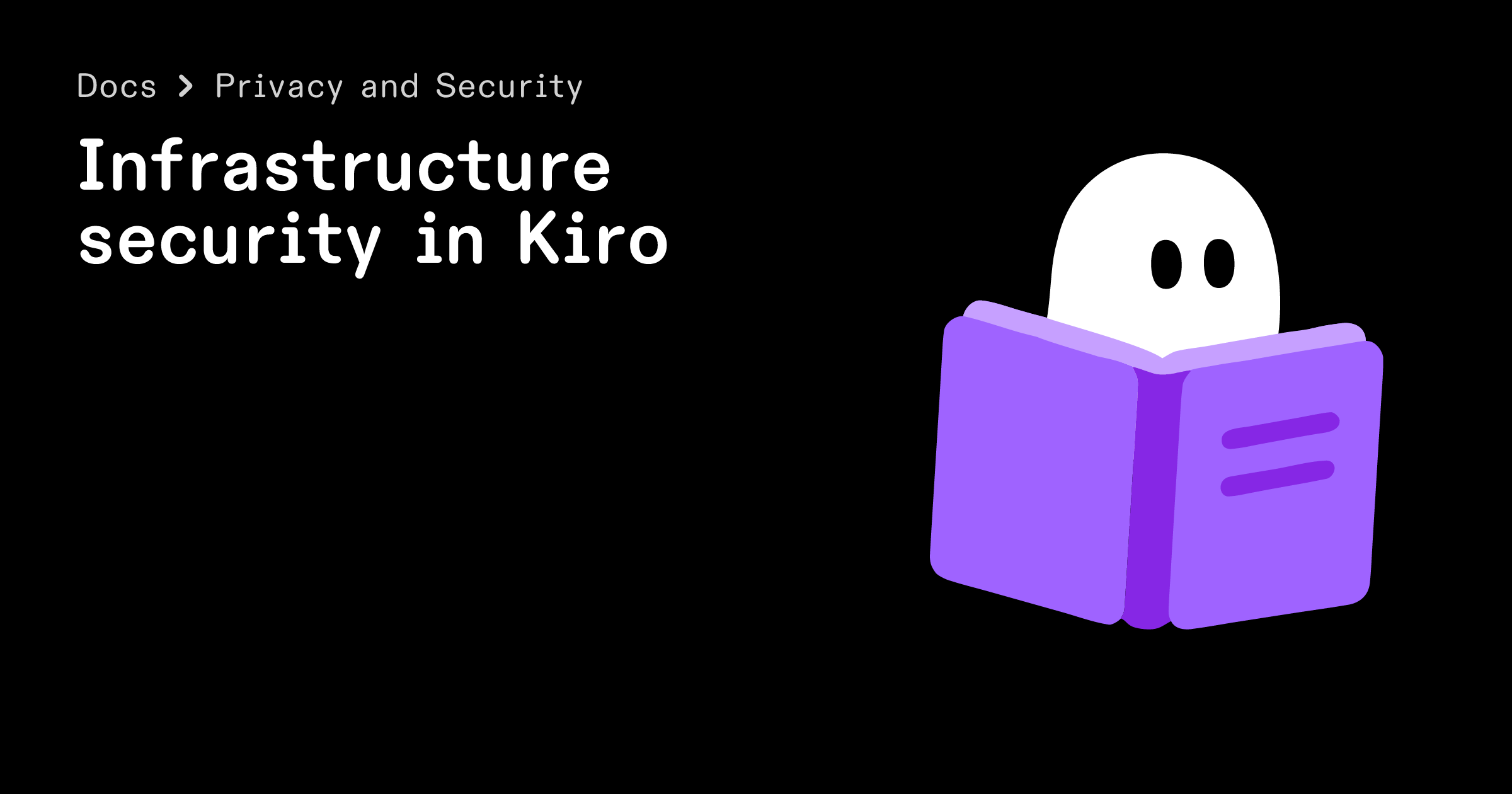 Infrastructure security in Kiro - IDE - Docs - Kiro