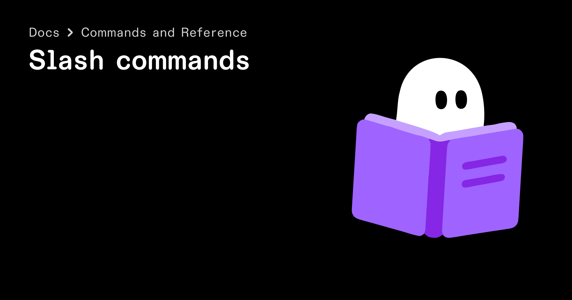 Slash commands - Commands and Reference - Docs - Kiro