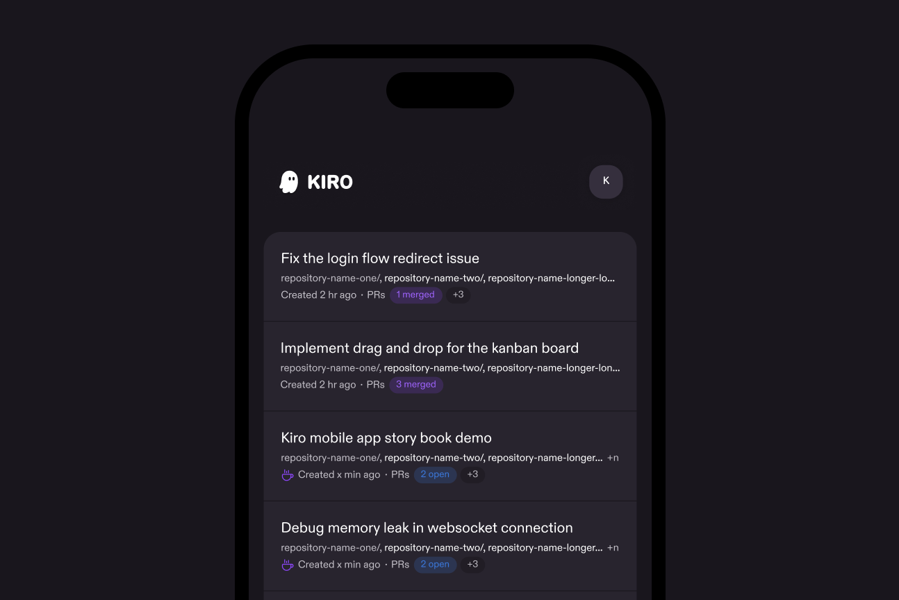 Kiro Mobile